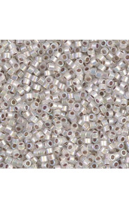 Miyuki delica Beads 11/0 - Opal silver lined rainbow DB-223